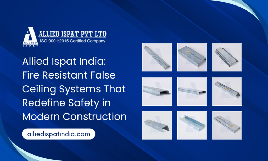 False Ceiling System Manufacturer in India: Allied Ispat India