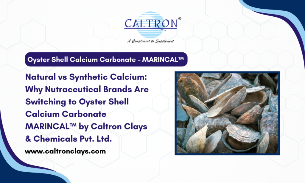 Oyster Shell Calcium Carbonate Manufacturer and Supplier MARINCAL™ by Caltron Clays & Chemicals Pvt. Ltd.