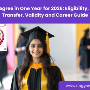 BBA Degree in One Year-Upgyan Academy