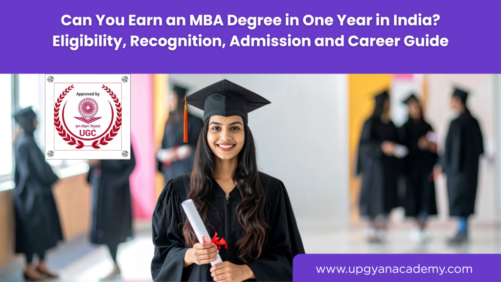 MBA Degree in One Year-Upgyan Academy