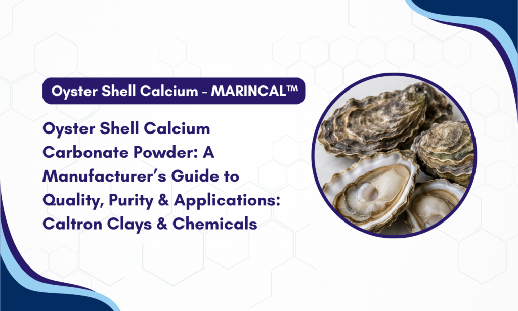 Caltron Clays & Chemicals: Powering Next-Generation Formulations with Oyster Shell Calcium Carbonate