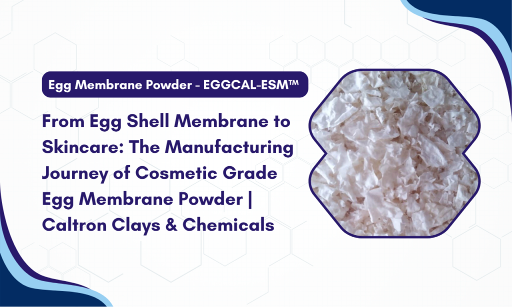 Egg Membrane Powder Manufacturer in India: Quality, Consistency & Formulation Potential | Caltron Clays & Chemicals