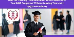 MBA Course for Working Professionals- Upgyan Academy