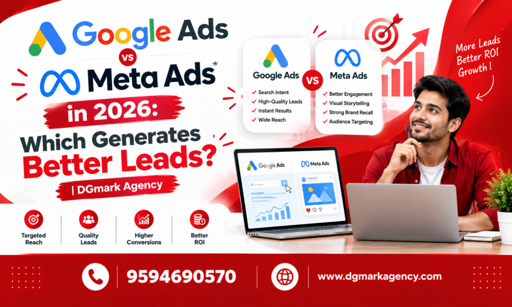 Google Ads vs Meta Ads-DGmark Agency